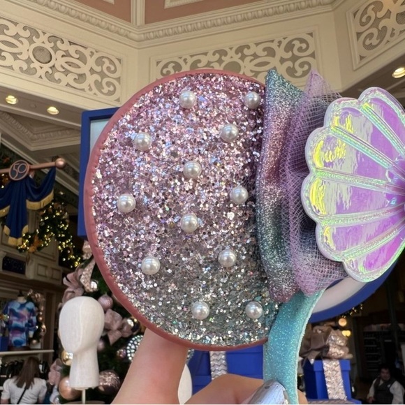 The Little Mermaid Ear Headband for Adults - Picture 4 of 12